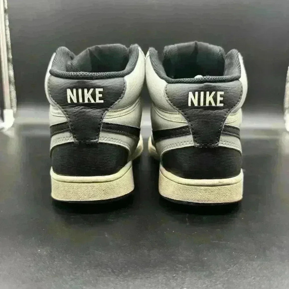 Nike Court Vision Mid Next Nature Light Smoke Grey Sneakers Mens 8 Womens 9.5 - Picture 5 of 8